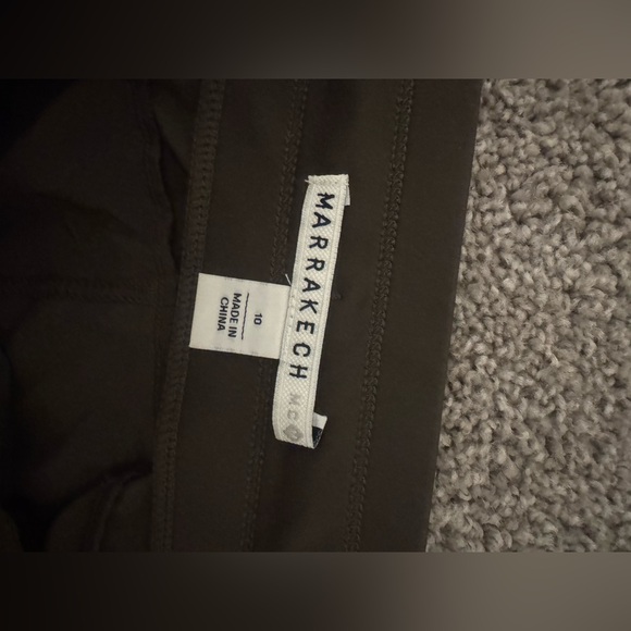 New Marrakech Womens Camo Athletic Jogger Pants Zip Pockets Size 10 - Picture 7 of 7